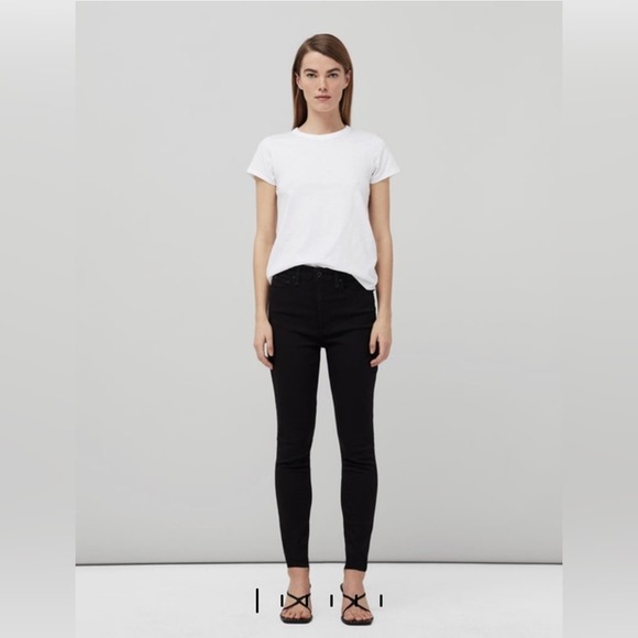RAG & BONE NINA HIGH RISE SKINNY STRETCH DENIM JEANS SIZE 26 - Picture 1 of 13
